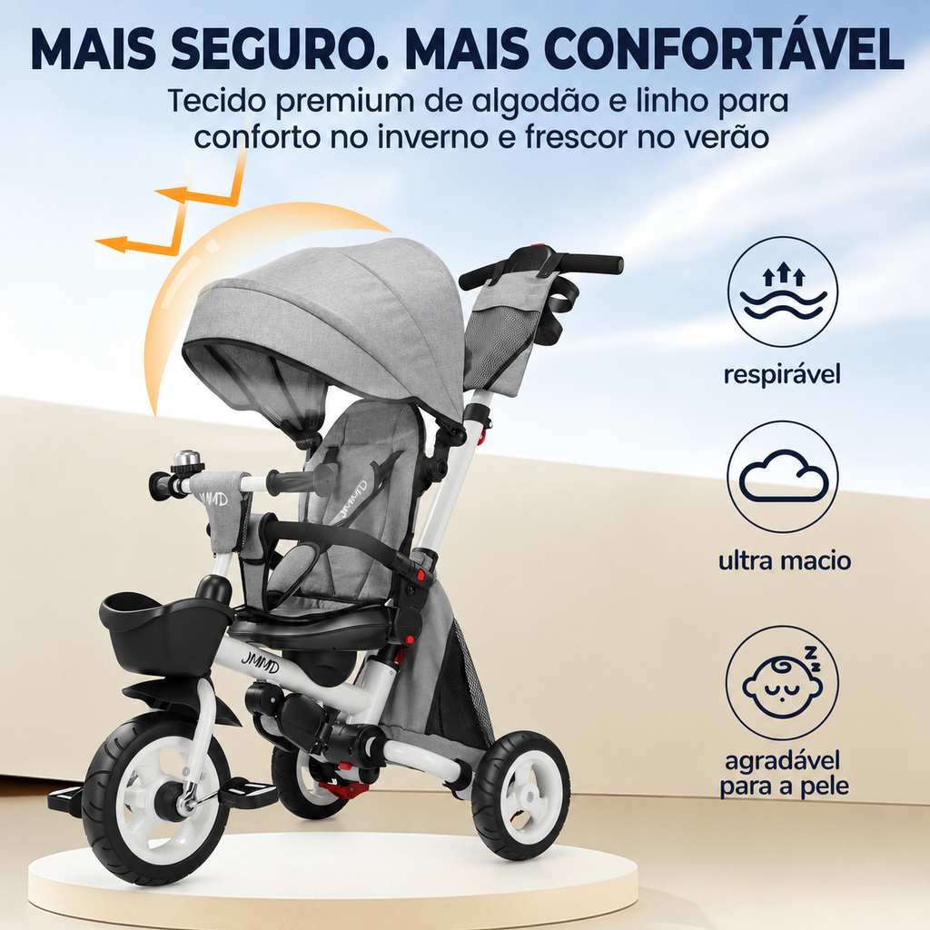 Triciclo Familiar 8 em 1