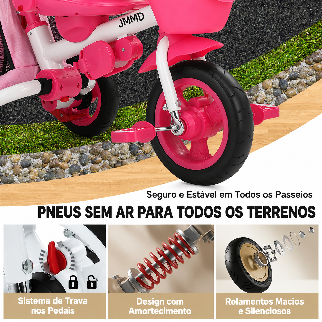 Triciclo Inicial 7 em 1
