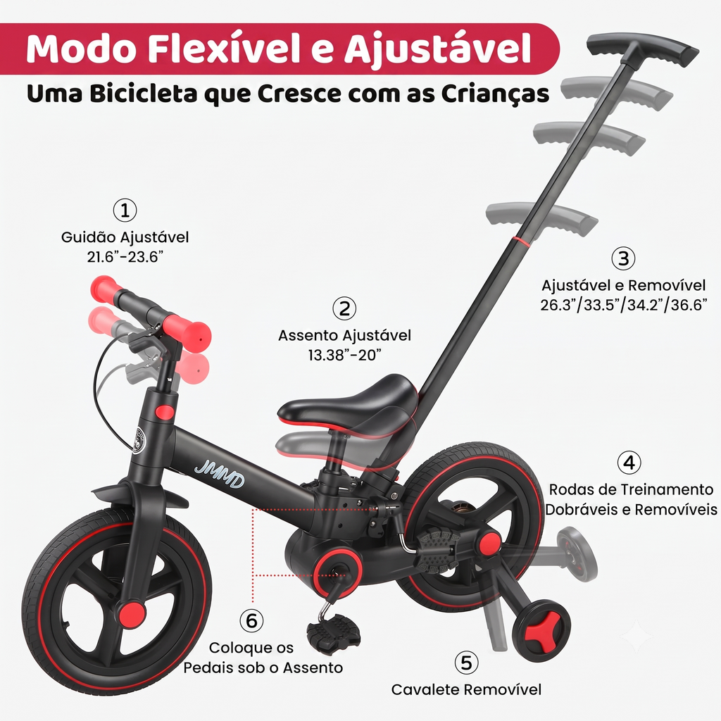 Bicicleta S900 Cresce Comigo
