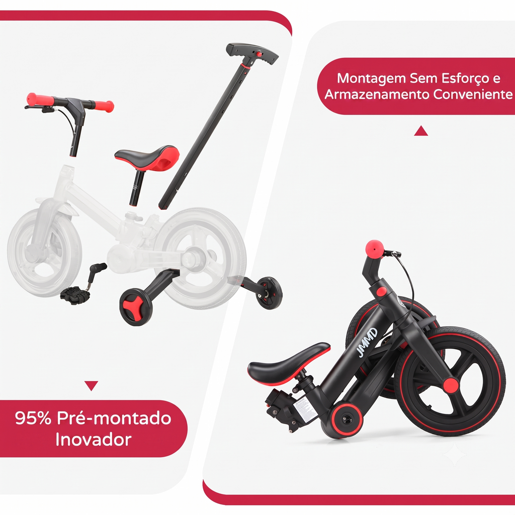 Bicicleta S900 Cresce Comigo